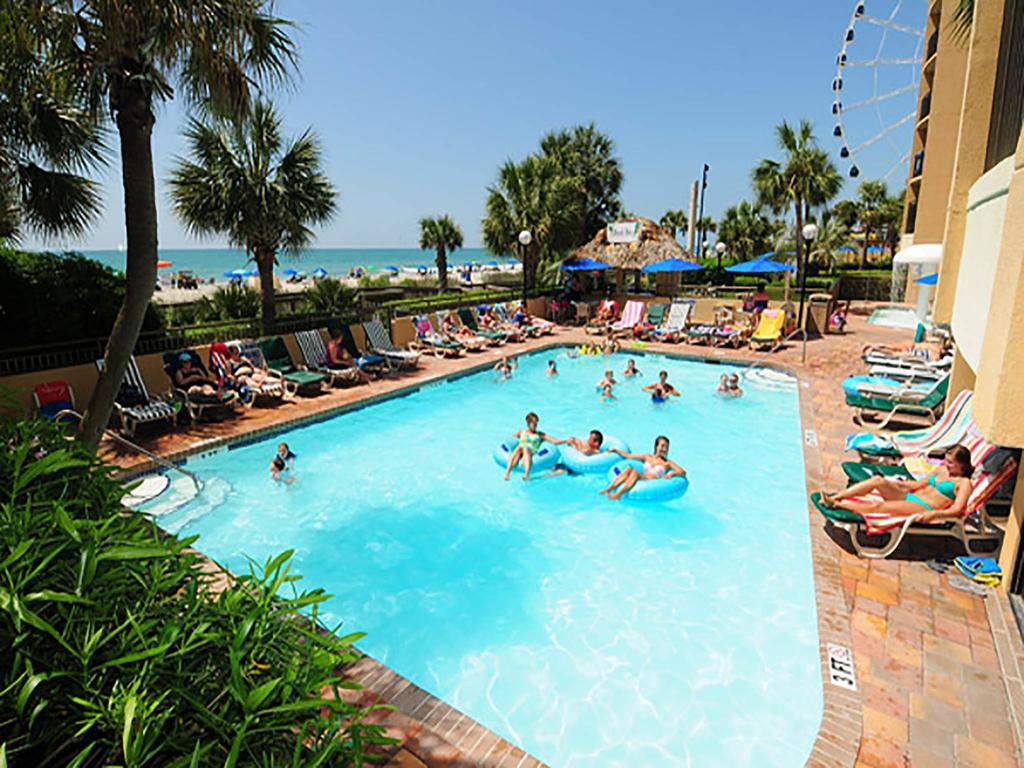 Holiday Pavilion Resort On The Boardwalk Миртъл Бийч Екстериор снимка