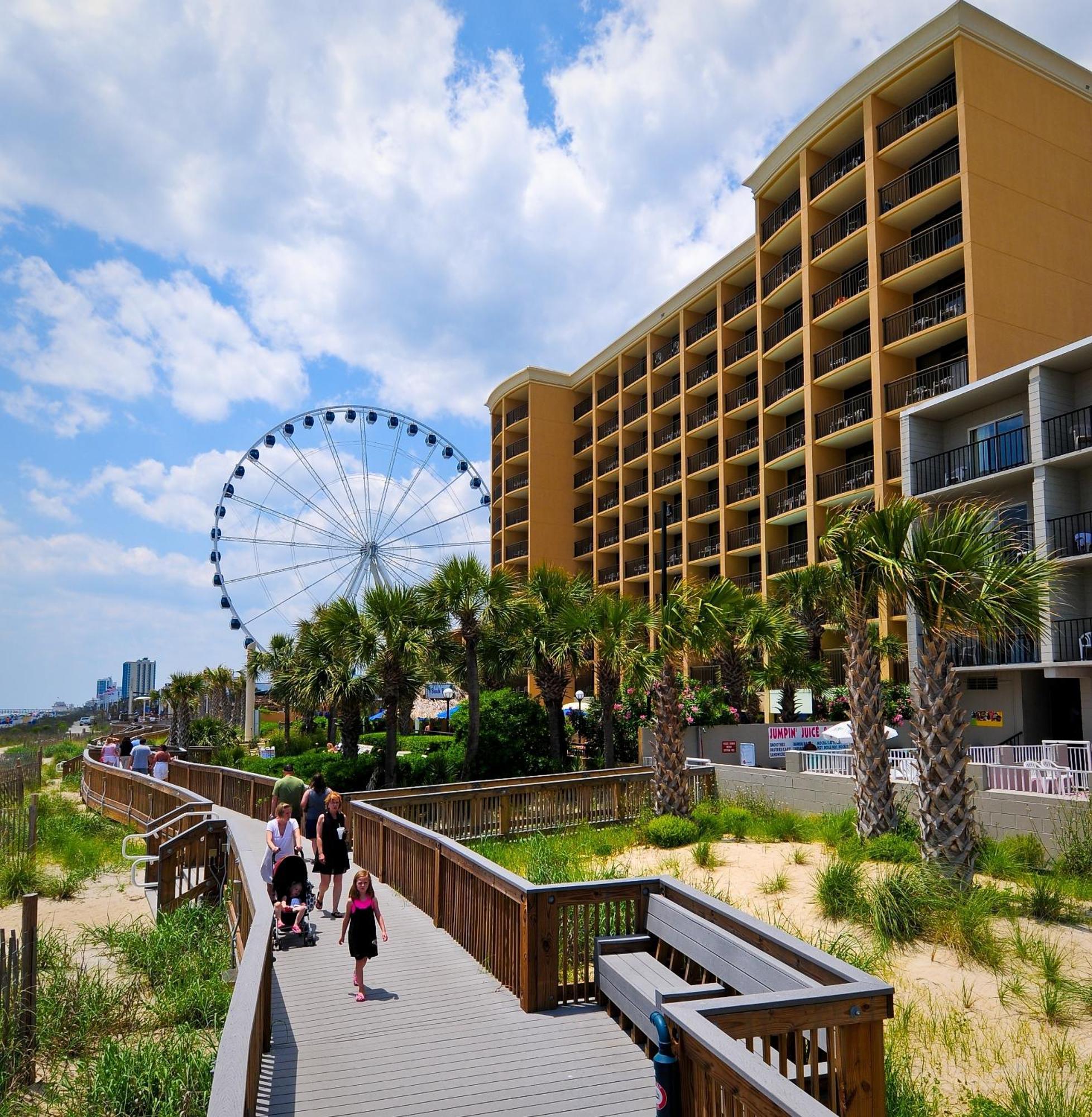 Holiday Pavilion Resort On The Boardwalk Миртъл Бийч Екстериор снимка