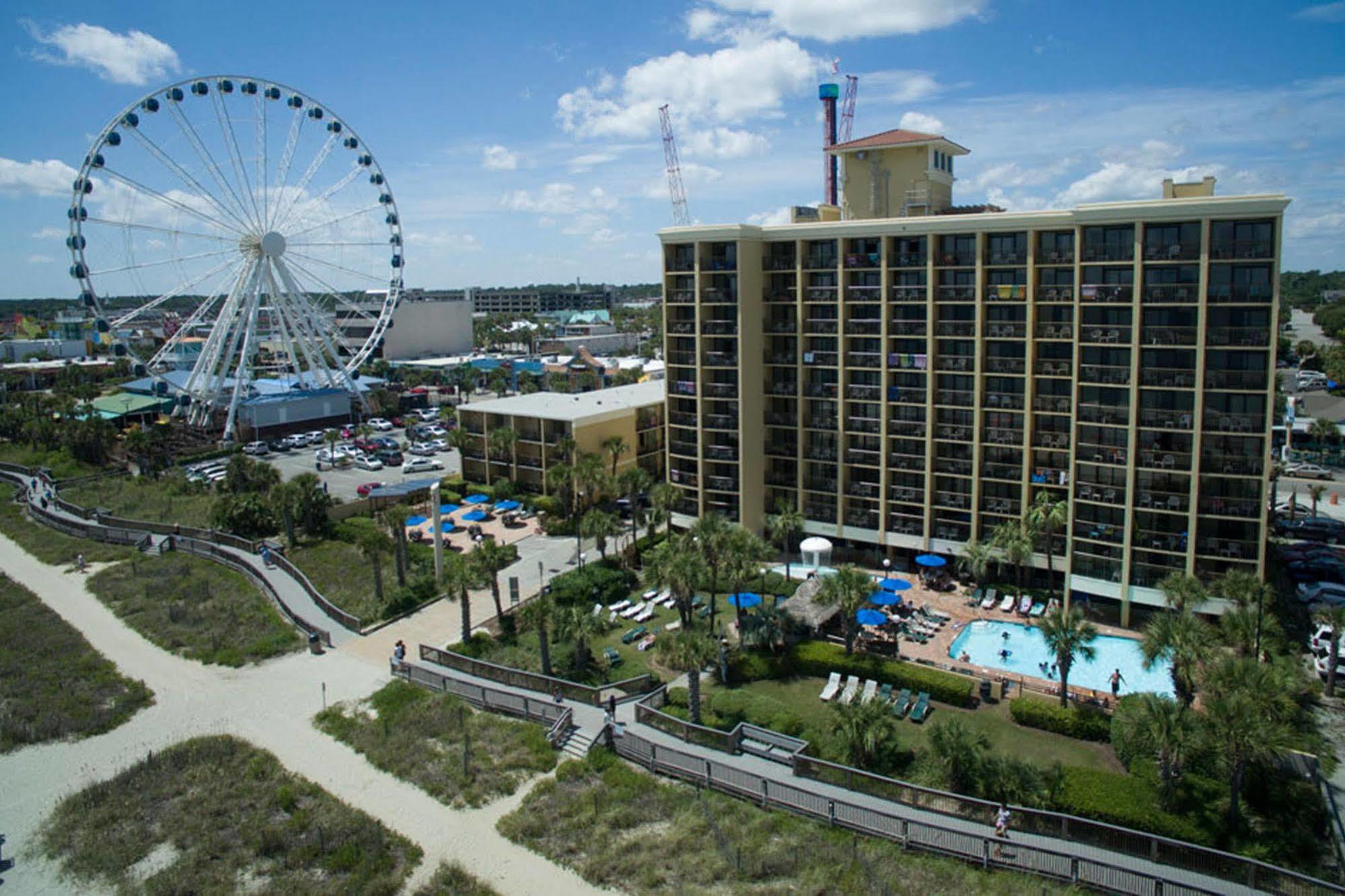 Holiday Pavilion Resort On The Boardwalk Миртъл Бийч Екстериор снимка